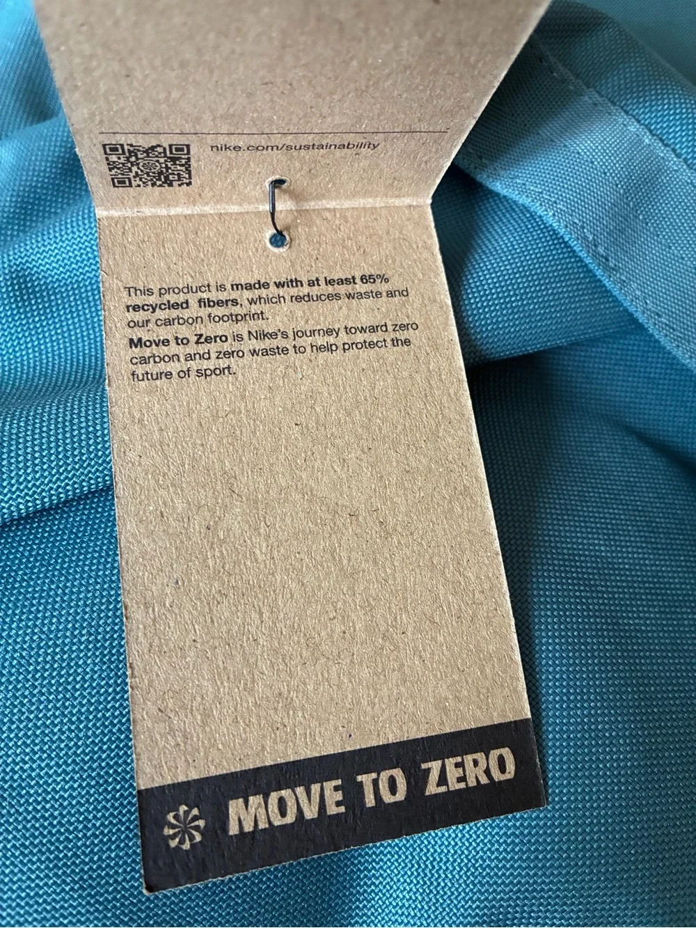 Nike Heritage Backpack Light Blue/Teal Classic Logo Swoosh